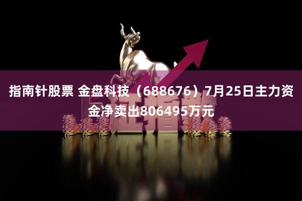 指南针股票 金盘科技（688676）7月25日主力资金净卖出806495万元